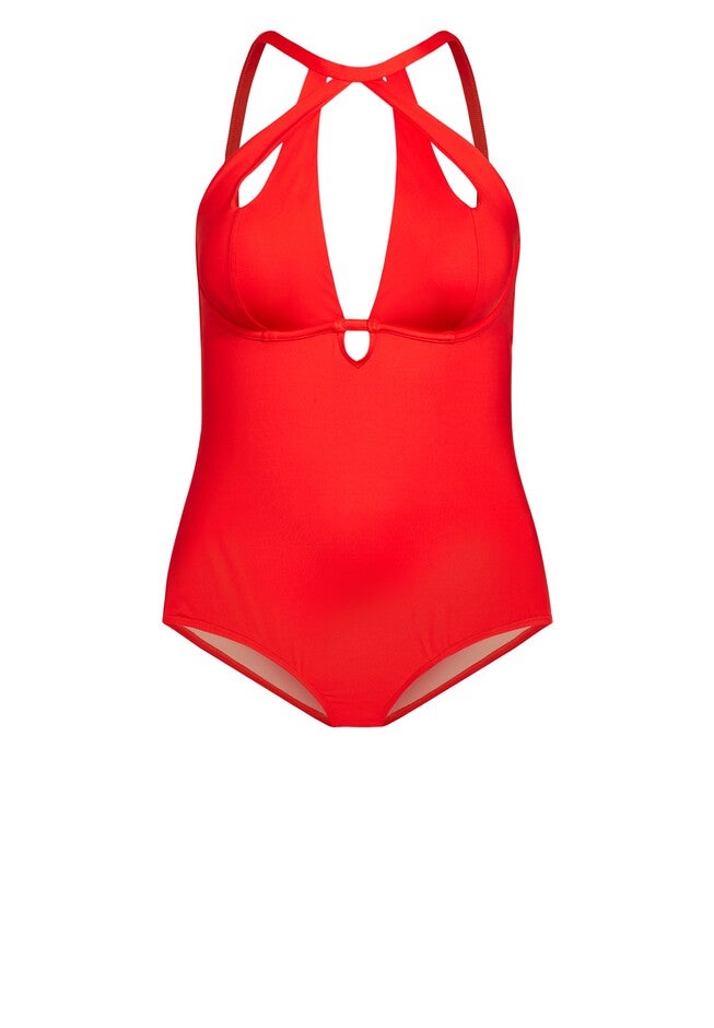 Cancun Underwire 1 Piece - grenadine, RED, alternate image number null