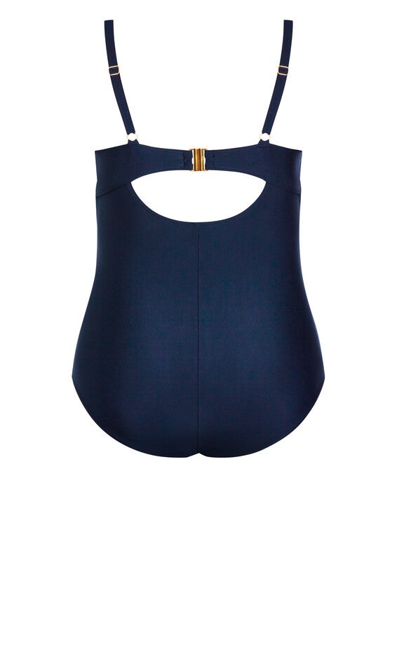 Lani Stripe 1 Piece - navy, BLUE, alternate image number null