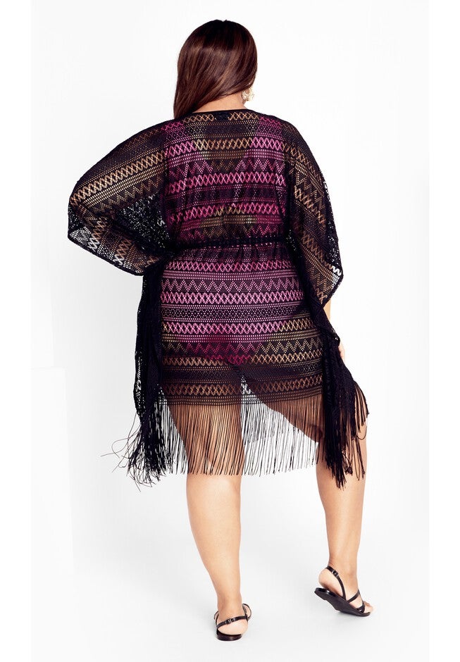 Palma Kaftan - black, BLACK, alternate image number 4
