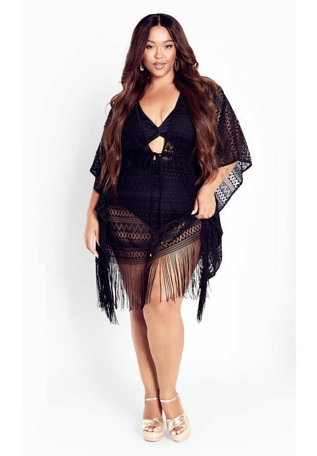 Palma Kaftan - black, BLACK, on-hover image number 1