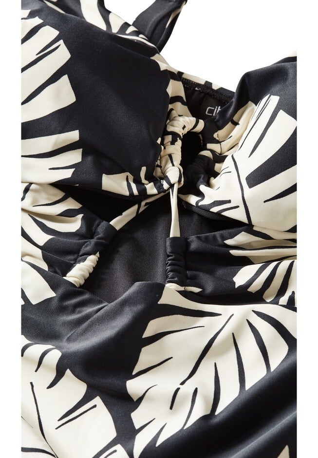 Palma Print 1 Piece - black, BLACK, alternate image number null