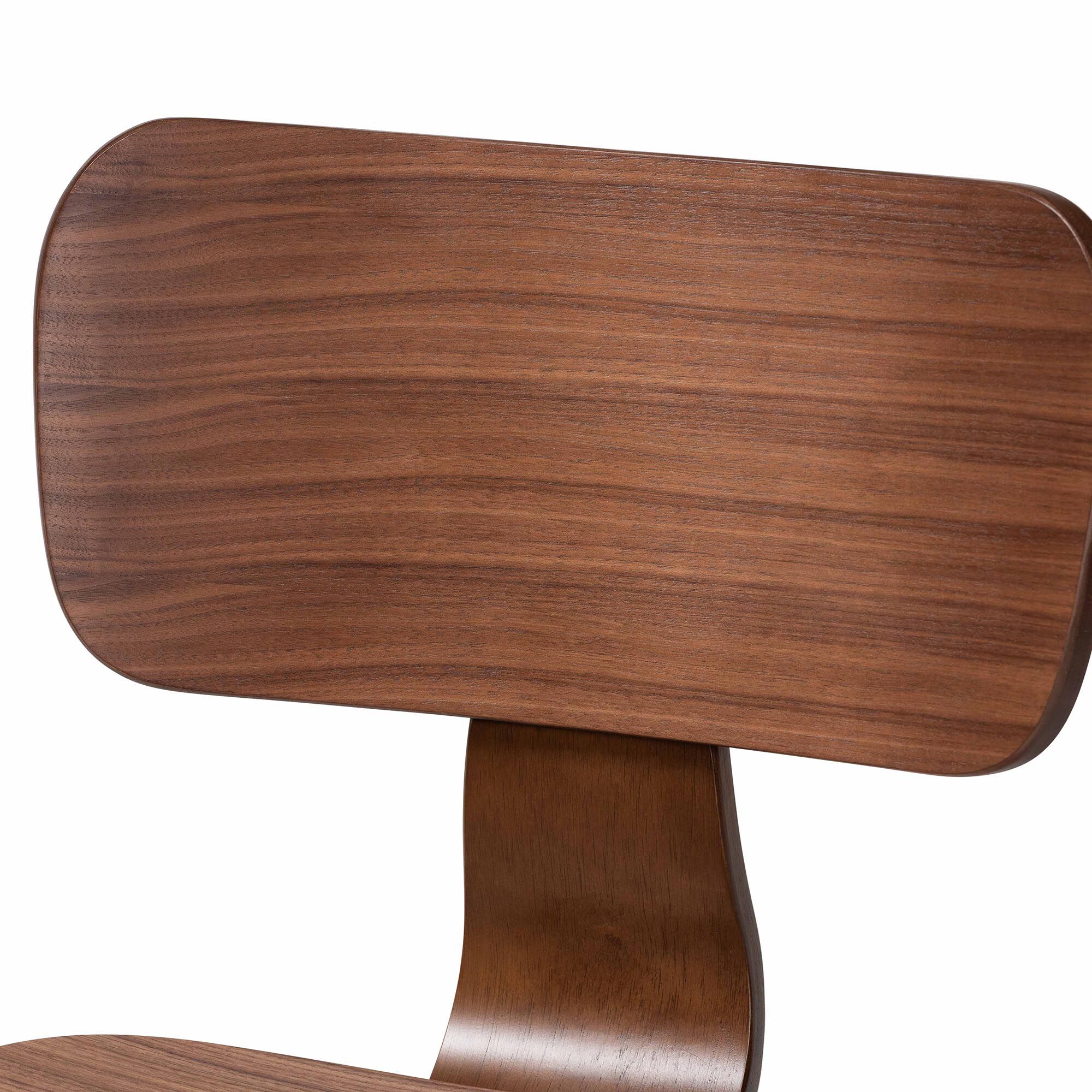 Billie Wood 2-Piece Dining Chair Set, BROWN, alternate image number 4