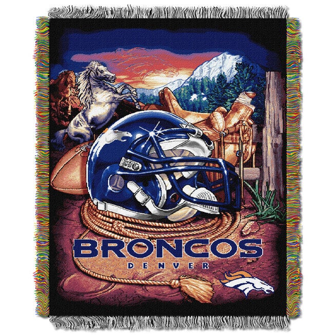 Broncos Home Field Advantage Throw, MULTI, hi-res image number 0