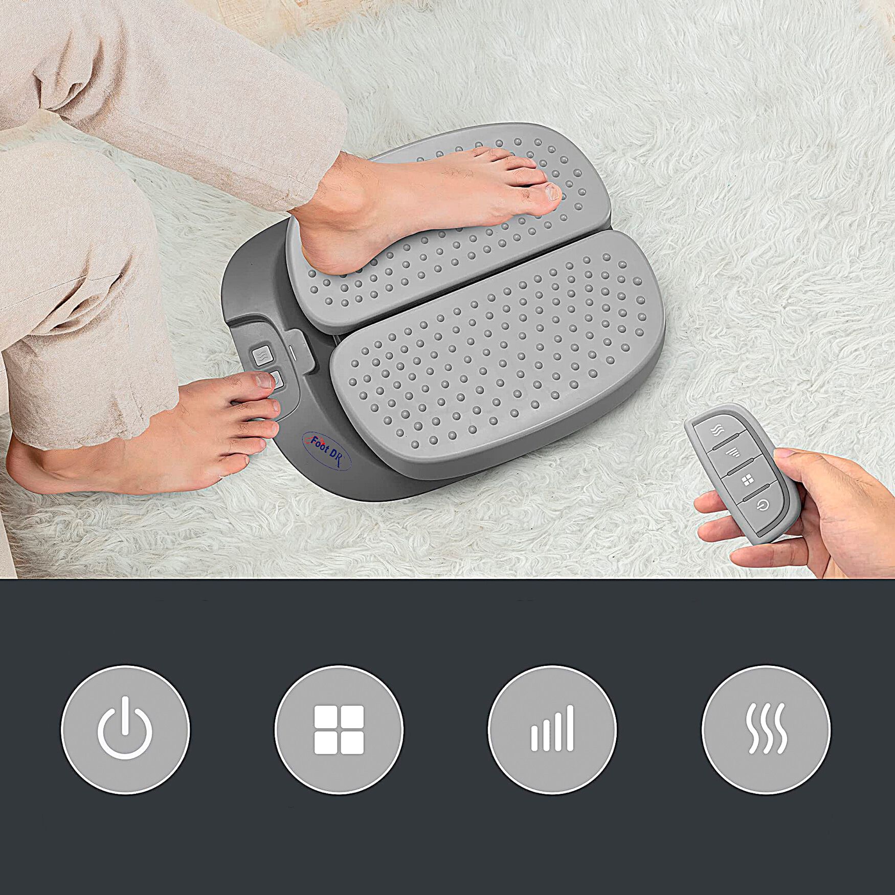 Foot Dr Leg Trainer with Heat, , alternate image number 3