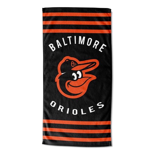 Orioles Stripes Beach Towel, MULTI, hi-res image number null