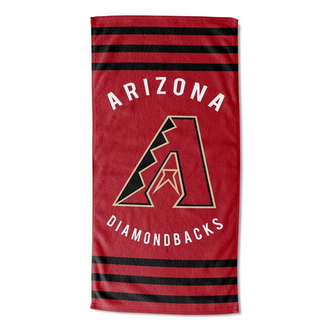 Diamondbacks Stripes Beach Towel, MULTI, hi-res image number null