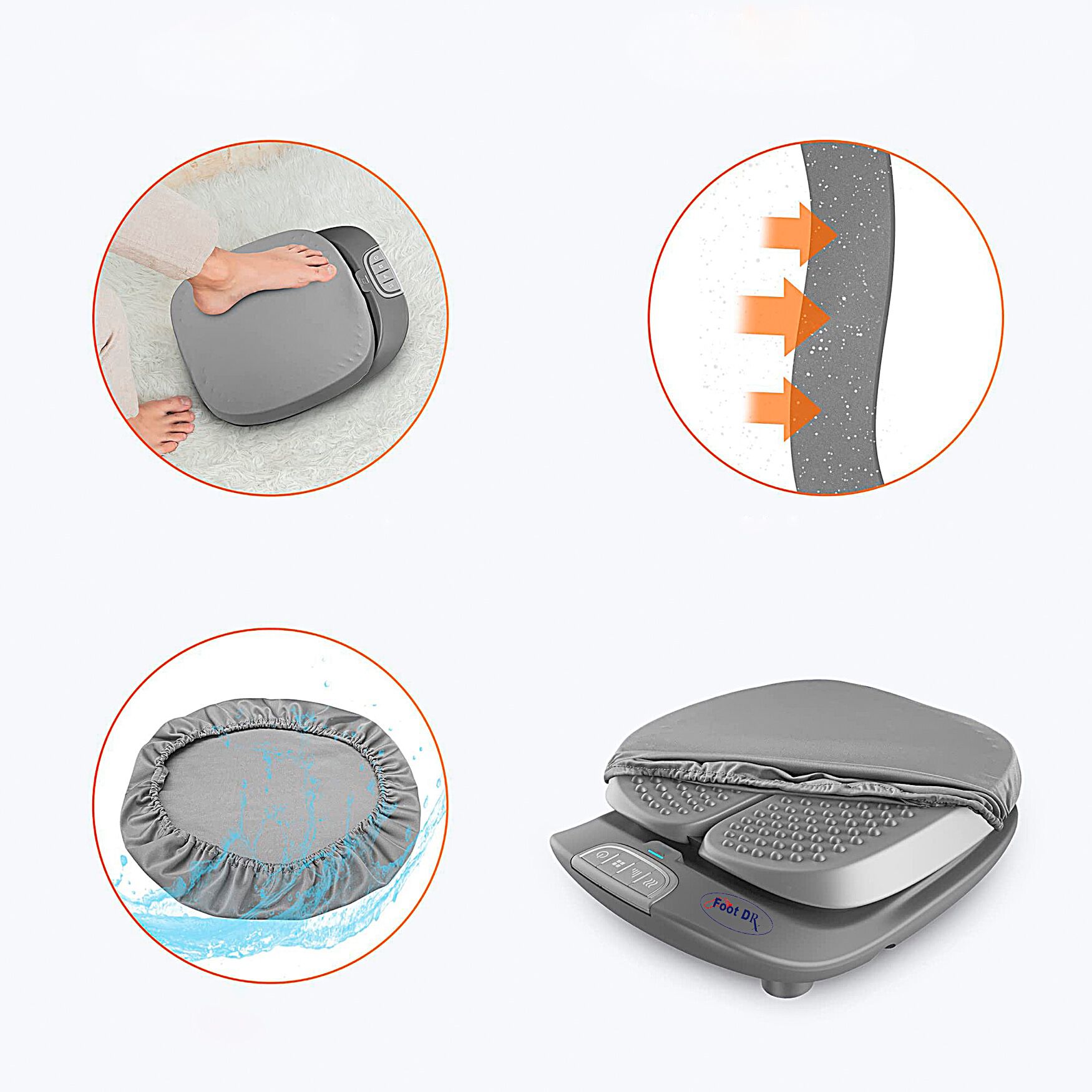 Foot Dr Leg Trainer with Heat, , alternate image number 2