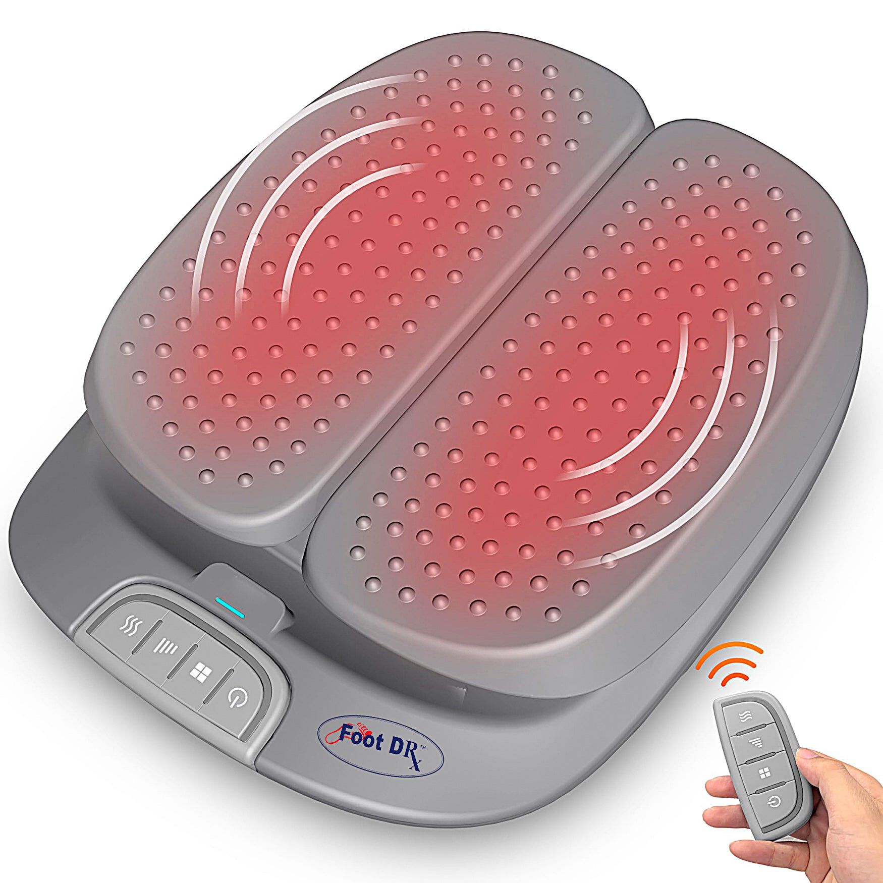 Foot Dr Leg Trainer with Heat, GRAY, hi-res image number 0