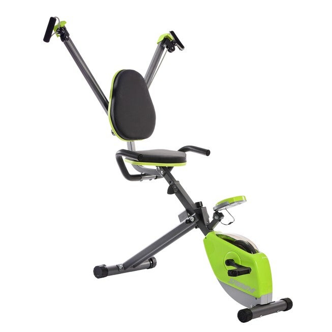 Stamina Wonder Exercise Bike, GREEN BLACK, hi-res image number 0