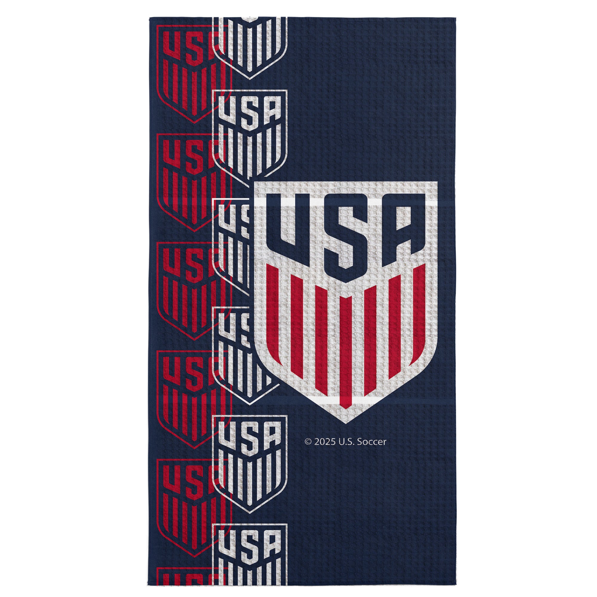 US Men's Soccer Beach Towel, 35x60 inches, US SOCCER, hi-res image number 0