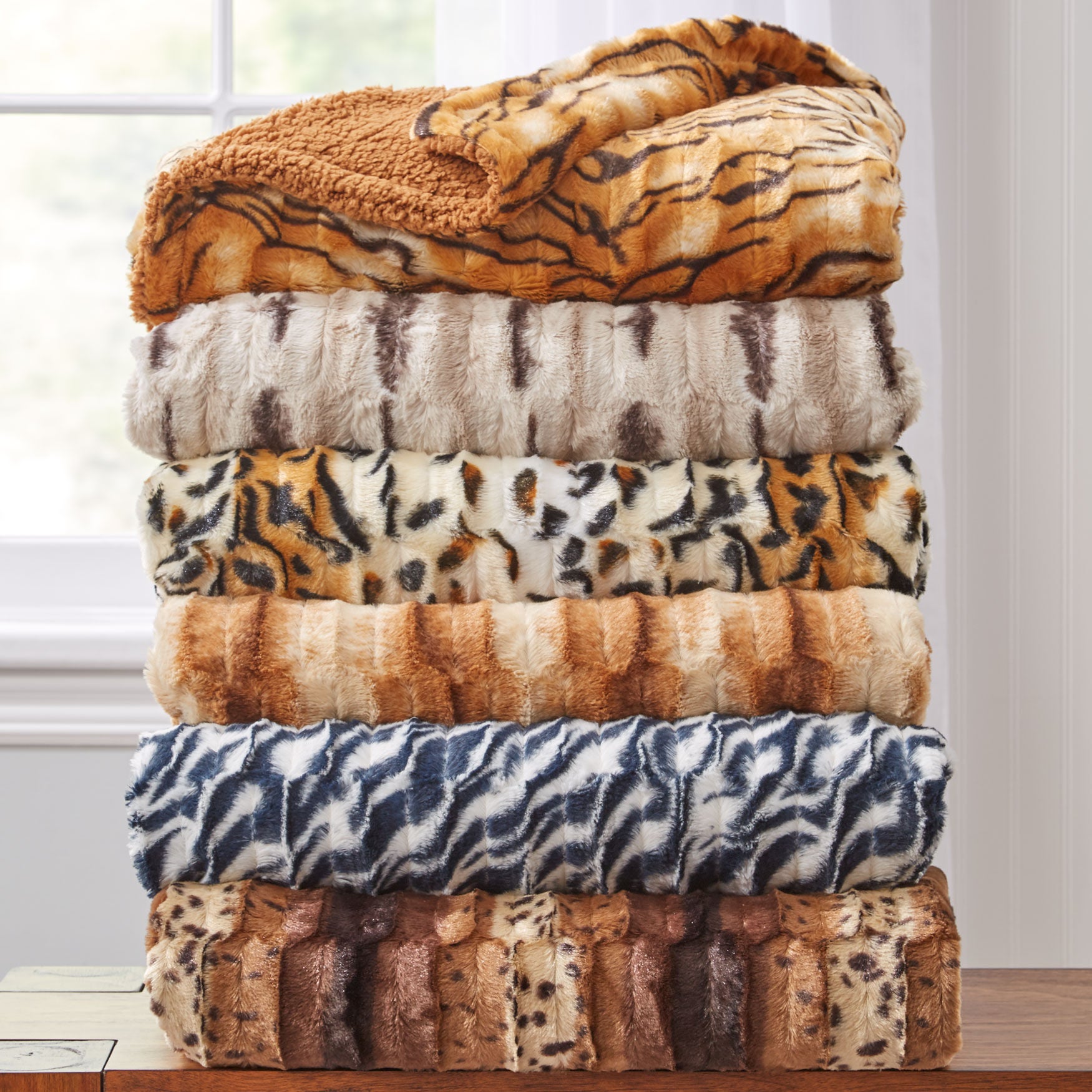 Faux Fur Animal Print Collection, , hi-res image number 0