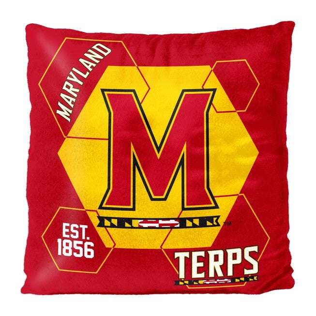 Maryland Connector Velvet Reverse Pillow, MULTI, hi-res image number 0