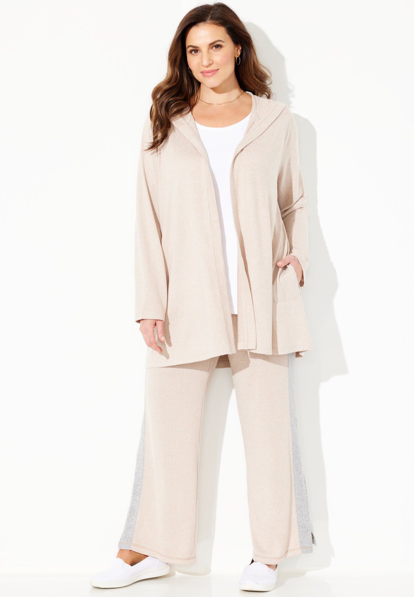 Impossibly Soft Swing Cardigan, BUTTER TOFFEE, hi-res image number 0