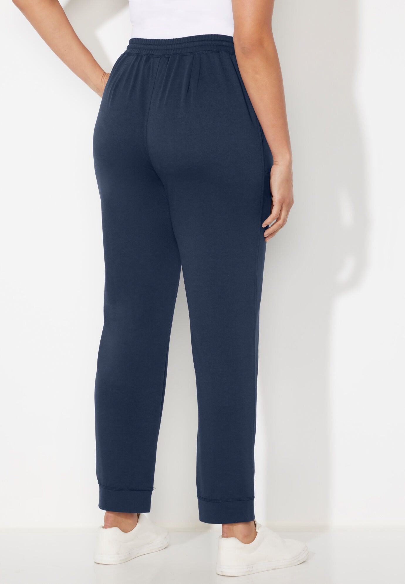 Cloud Knit French Terry Jogger Sweatpant, NAVY, alternate image number 3