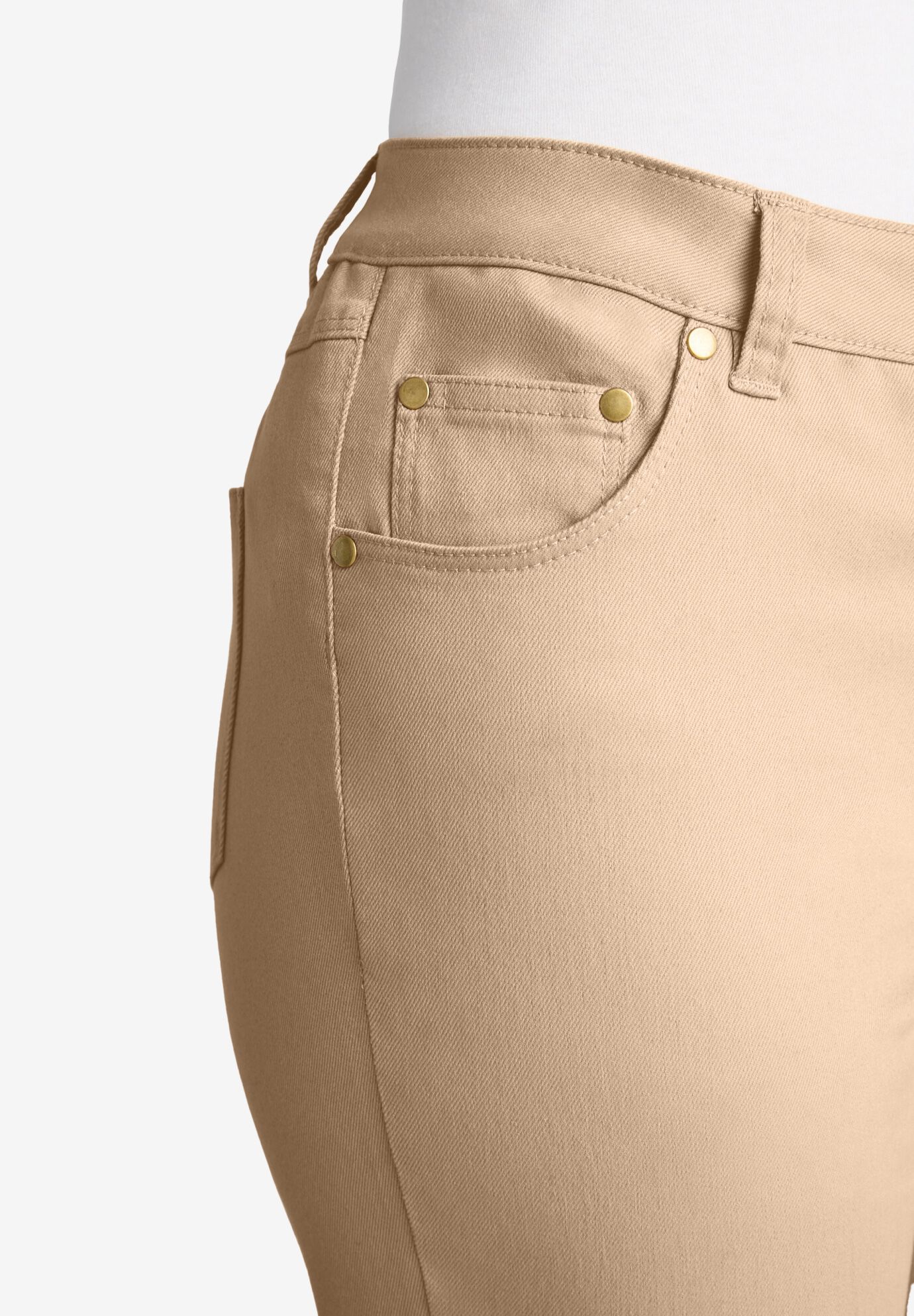 True Fit Stretch Denim Straight Leg Jean, , alternate image number 2