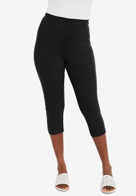 Everyday Capri Legging, BLACK, hi-res image number null