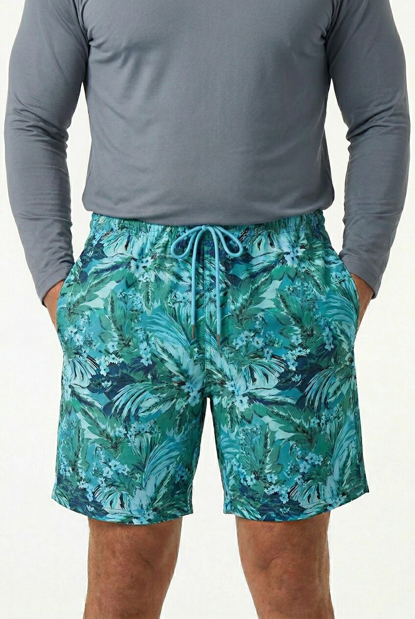 5 inches Swim Shorts with Super Stretch Liner, HAWAIIAN TROPIC, alternate image number 3