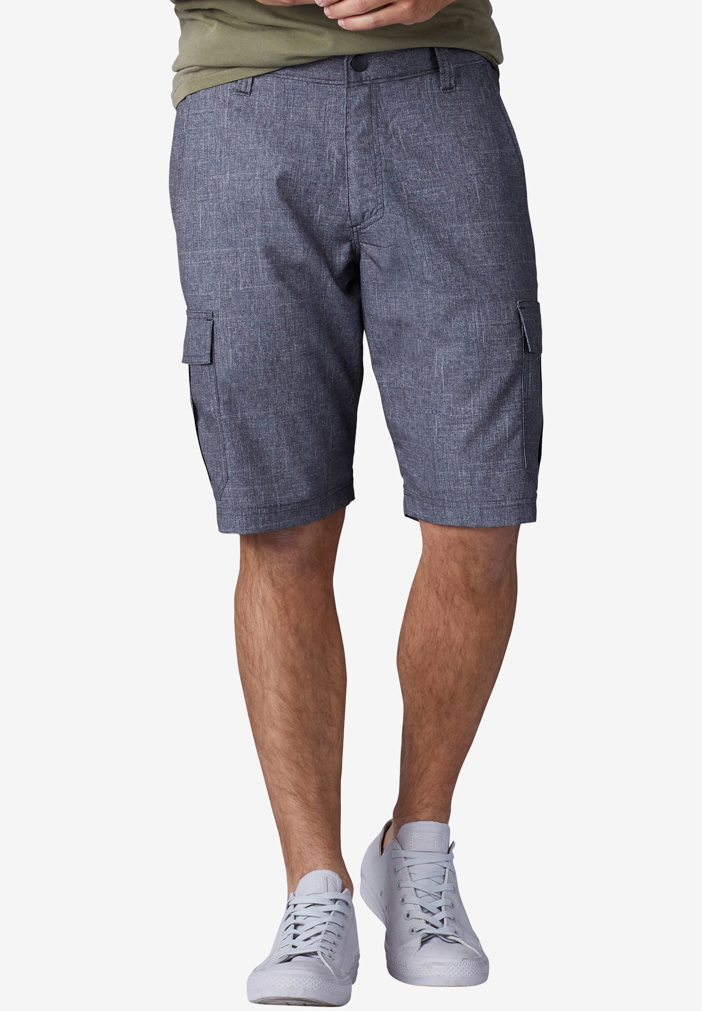 Lee® Performance Cargo, GREY HEATHERED PLAID, hi-res image number 0