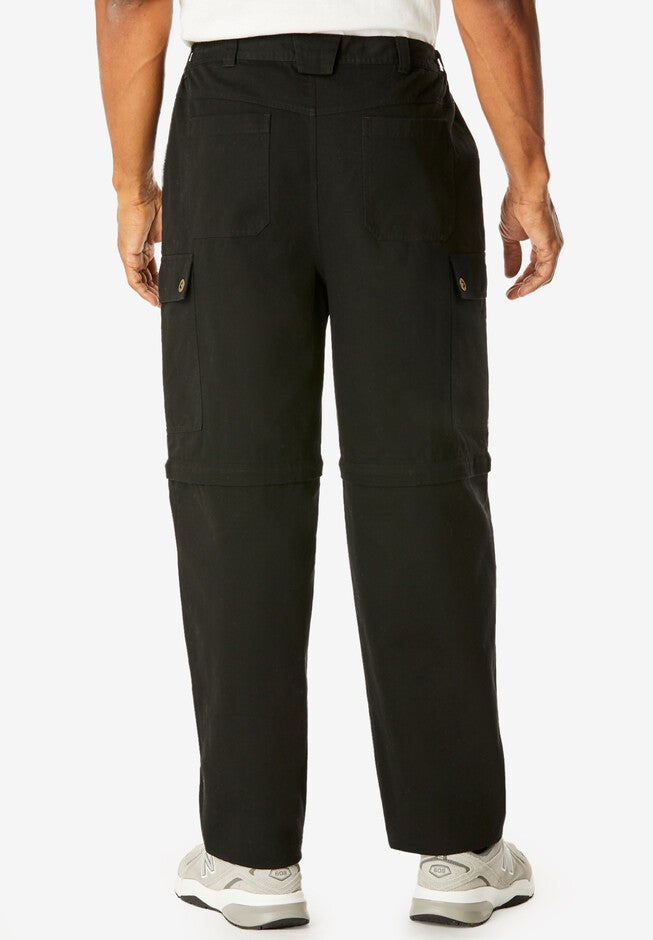 Zip-Off Convertible Twill Cargo Pant, , on-hover image number 1
