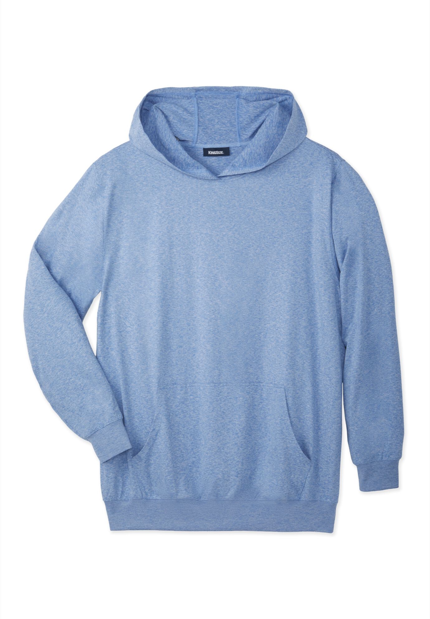 Loungewear Pullover Hoodie, BLUE, alternate image number 2