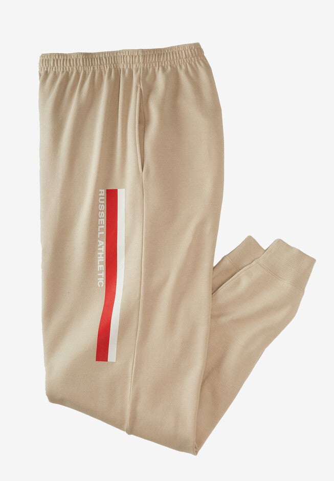 Fleece Jogger Pants, OATMEAL, hi-res image number null