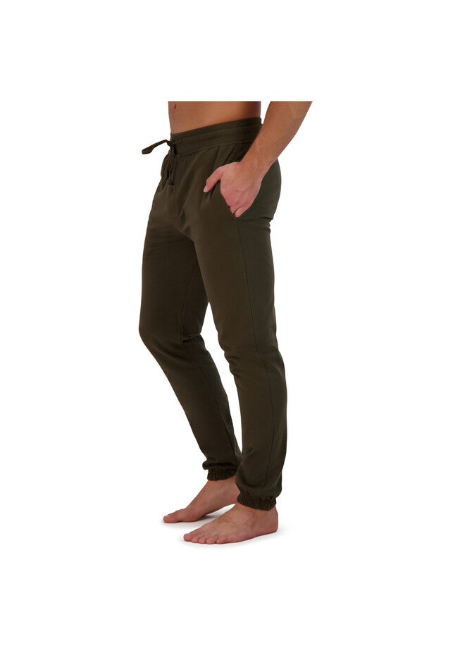 Soft French Terry Sleep Jogger Sleep Set Pajamas, , alternate image number null