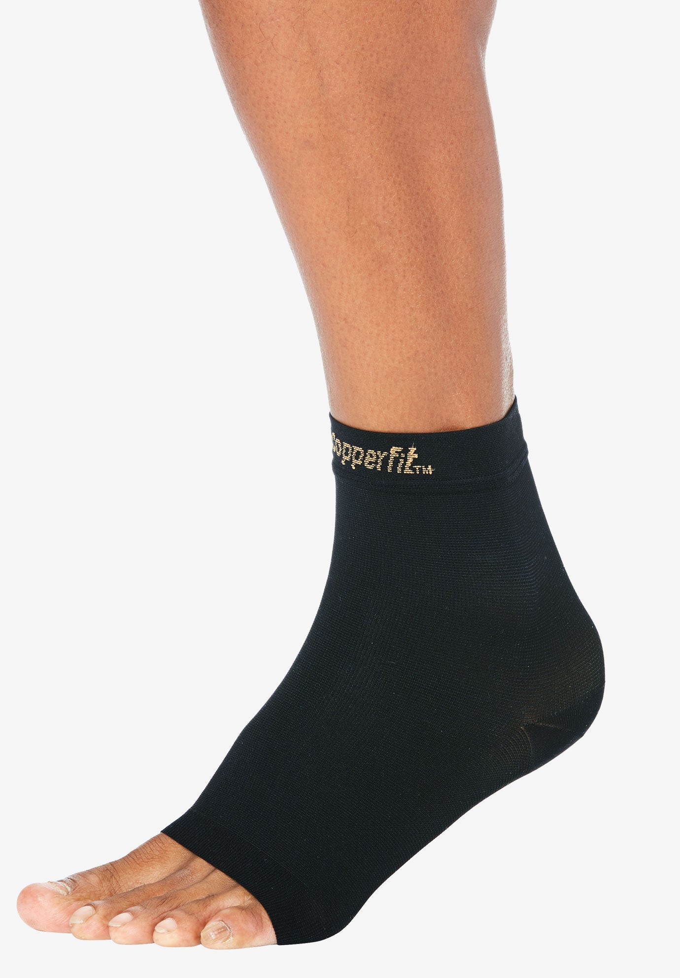 Copper Fit&trade; Compression Ankle Sleeve, BLACK, hi-res image number 0