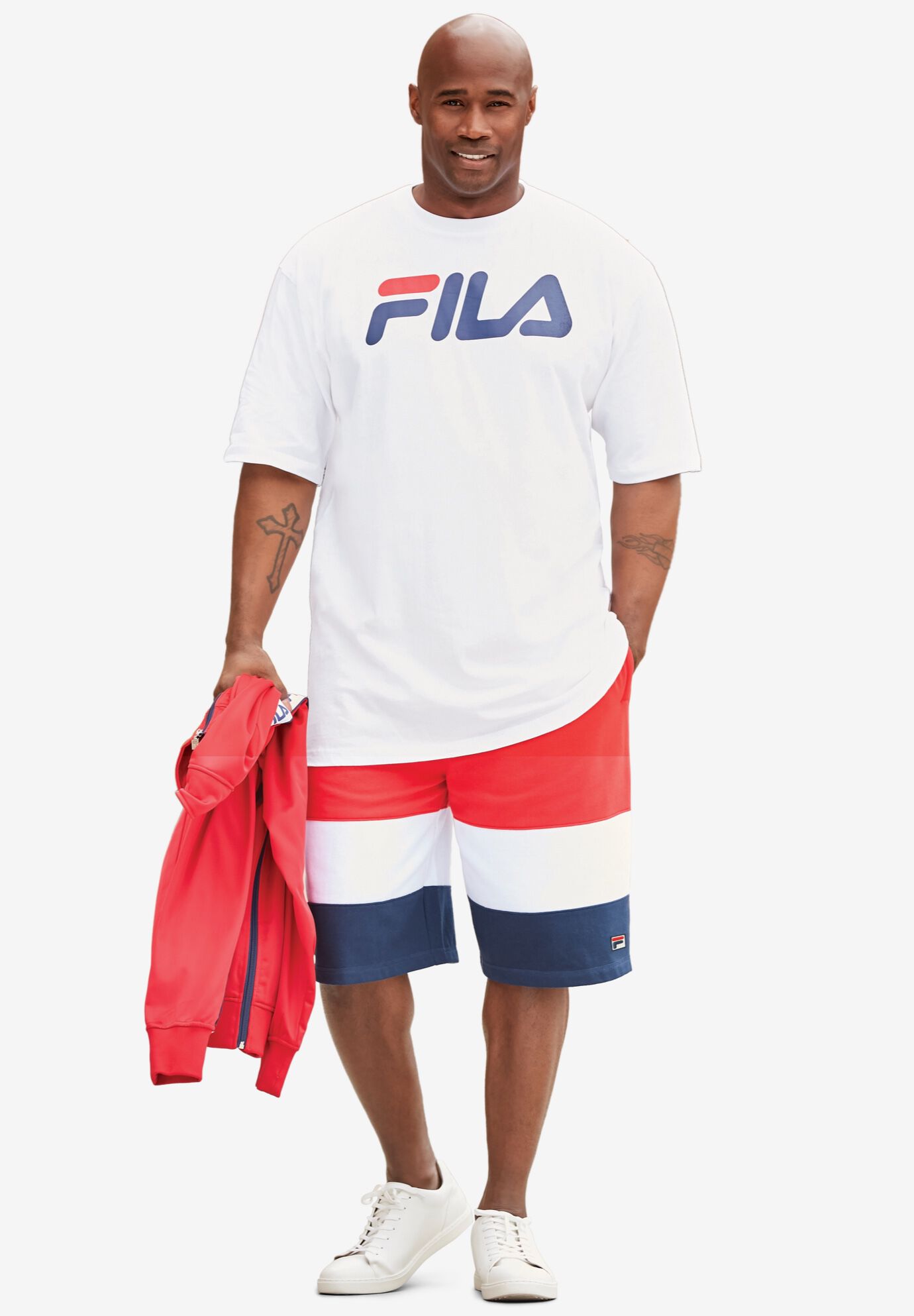 FILA Men s Sporty Workout Clothes More Active For All