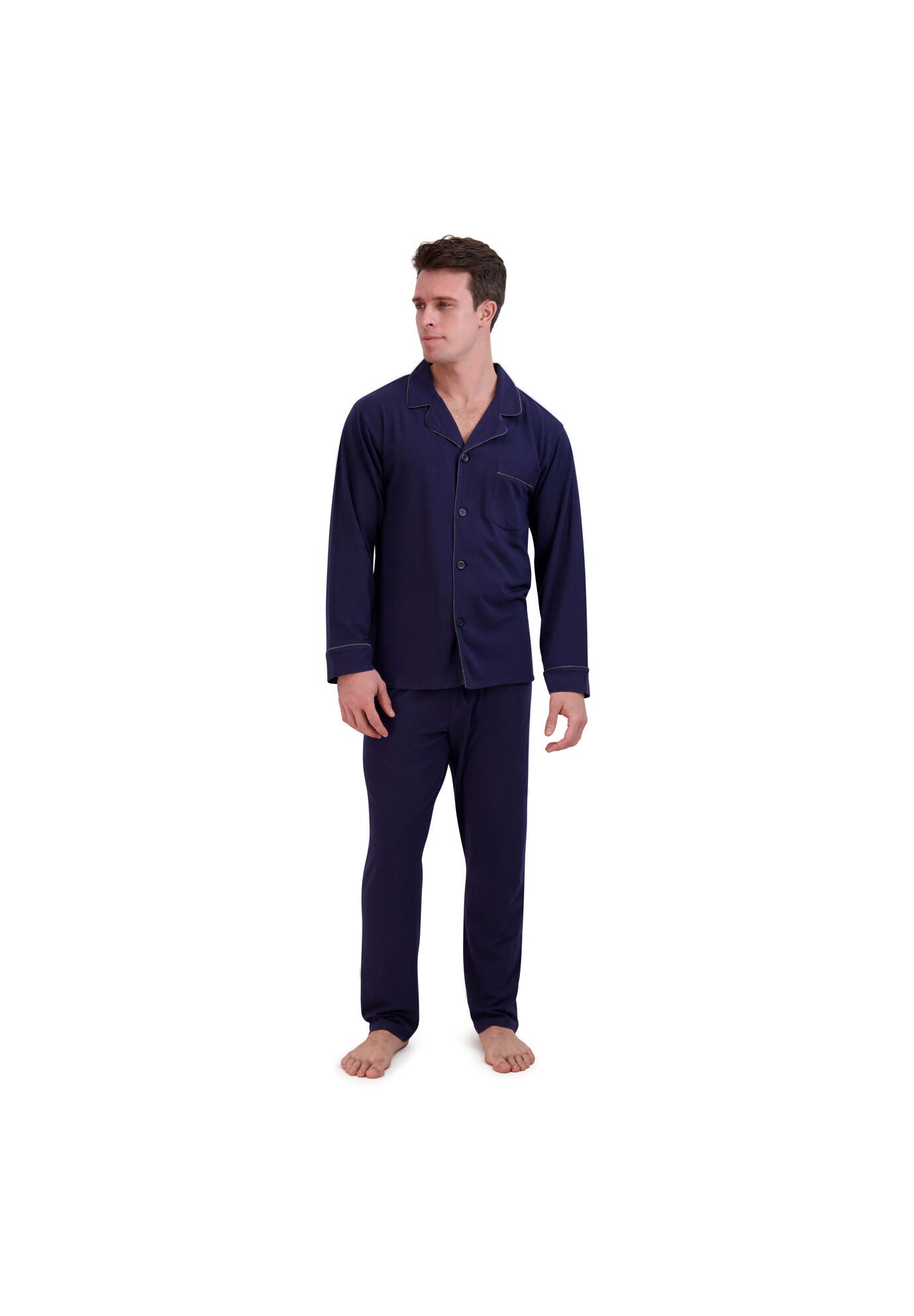 Knit Pajama Set Pajamas, NAVY, hi-res image number 0