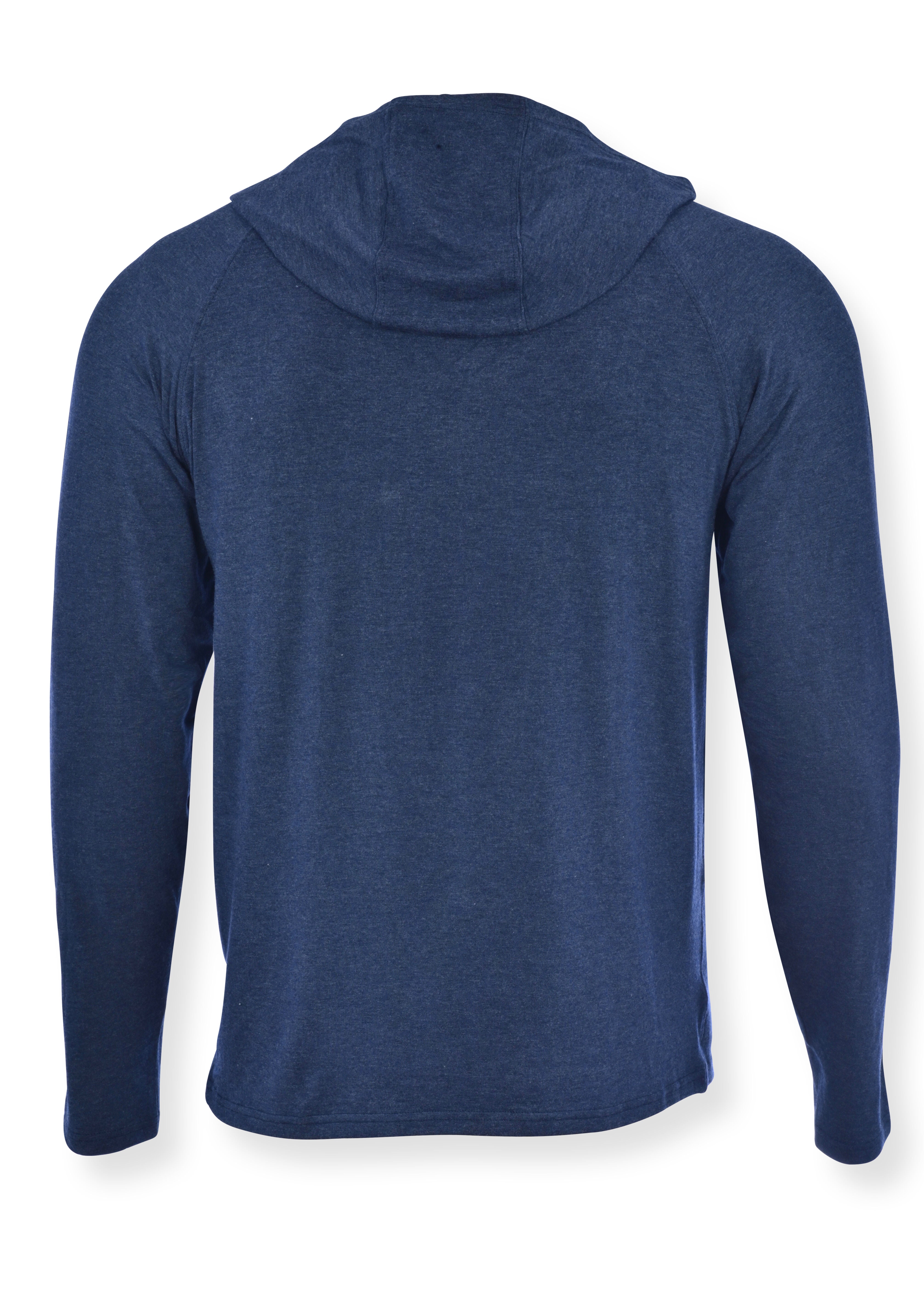 MEN'S HANES RED LABEL LONG SLEEVE SLEEP HOODIE, , alternate image number 3