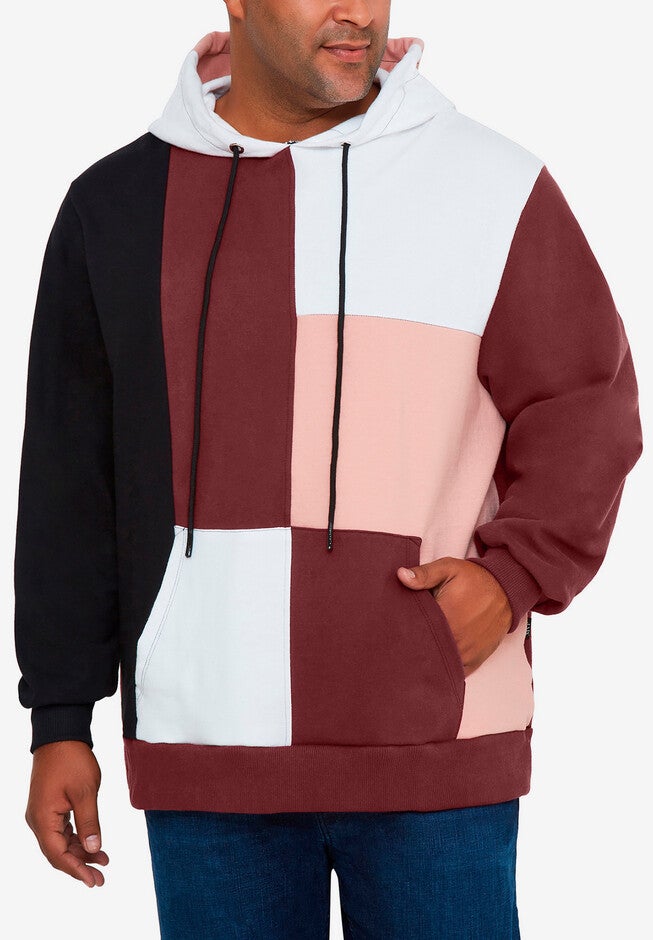 MVP Colorblock Sweatshirt, BURGUNDY, hi-res image number null