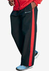 Champion® Track Pants, BLACK RED, hi-res image number null