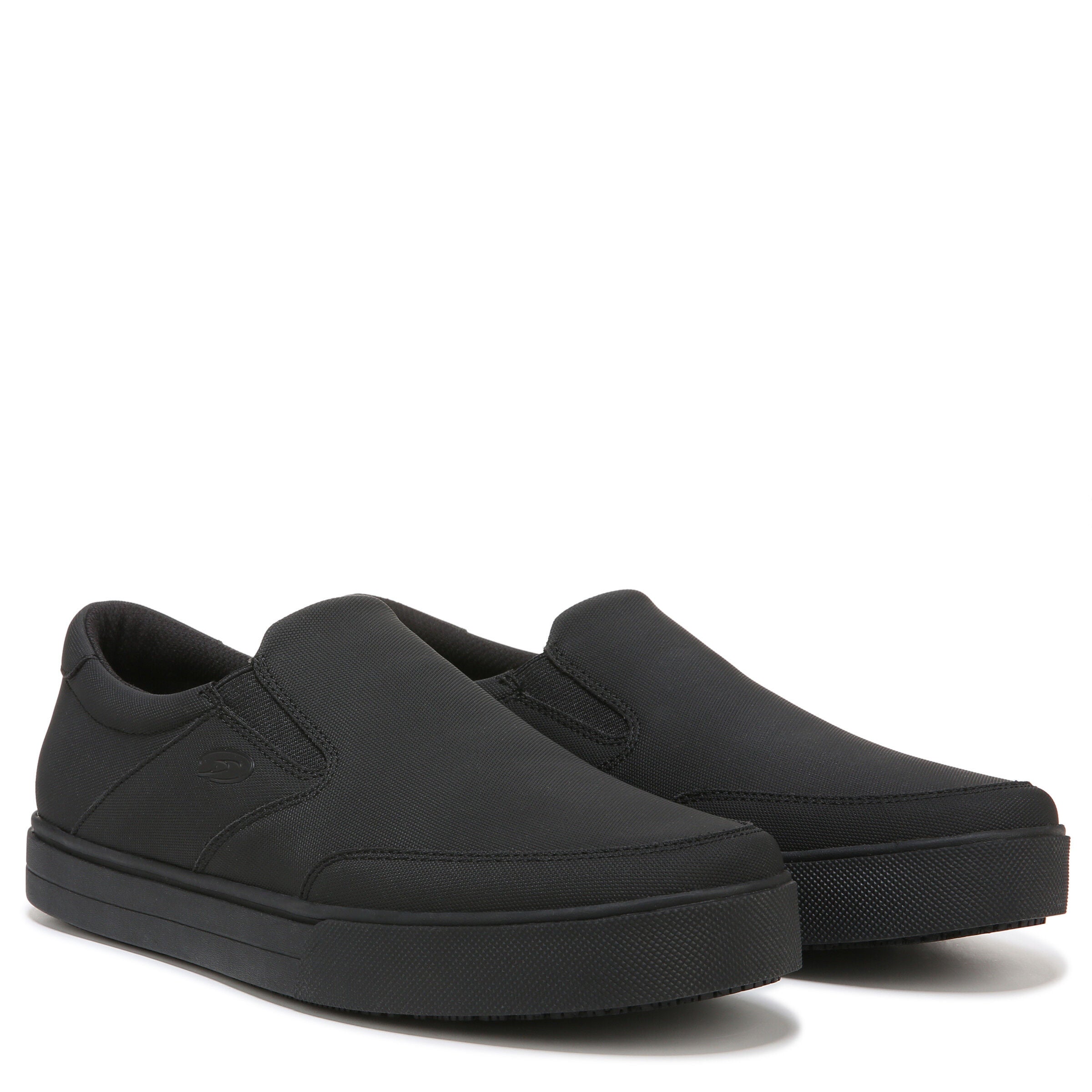 Valiant Slip Resistant Slip On Sneaker, BLACK, alternate image number 2
