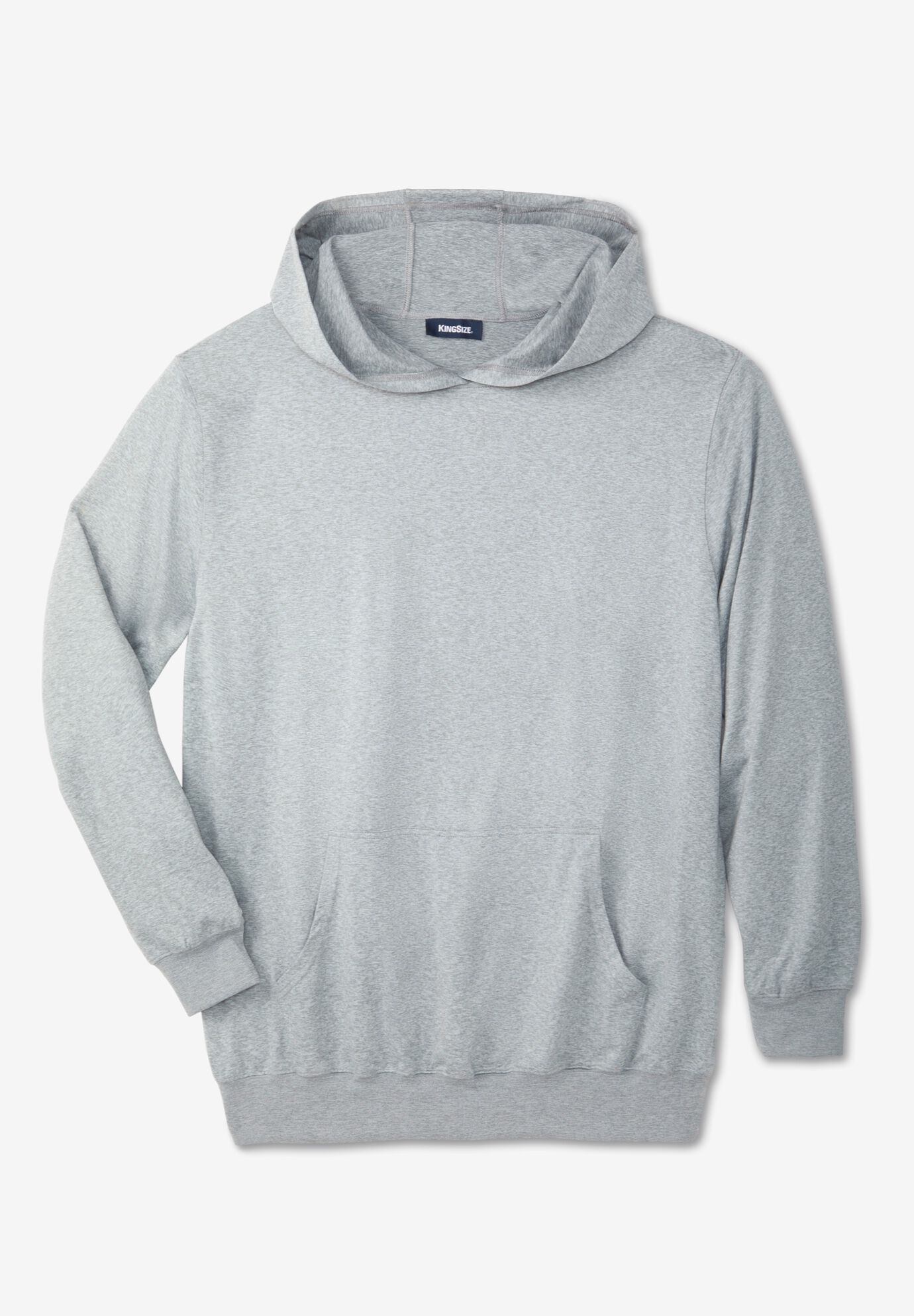 Loungewear Pullover Hoodie, GREY, on-hover image number 1