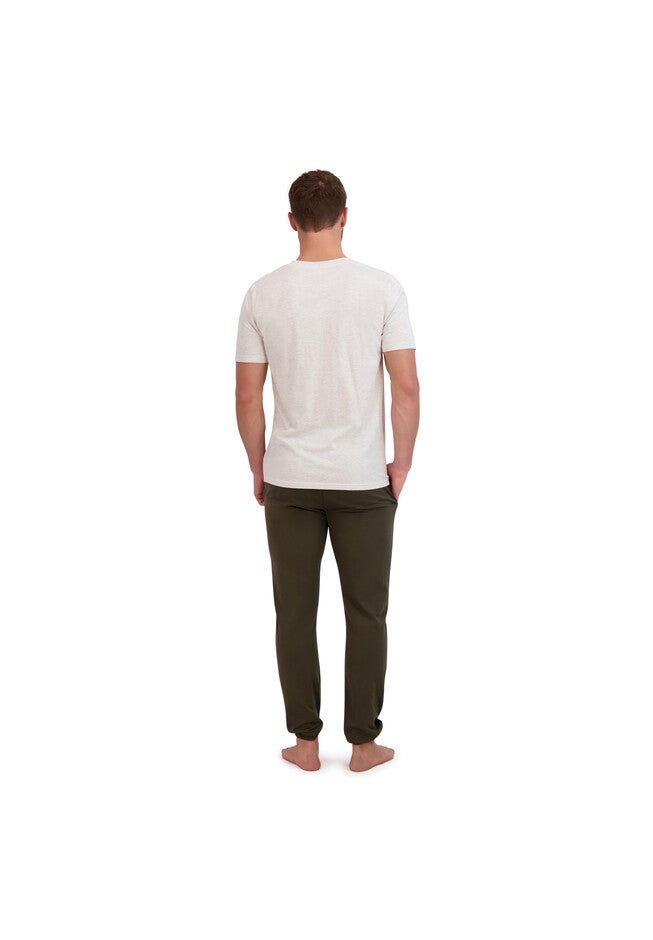 Soft French Terry Sleep Jogger Sleep Set Pajamas, , on-hover image number null