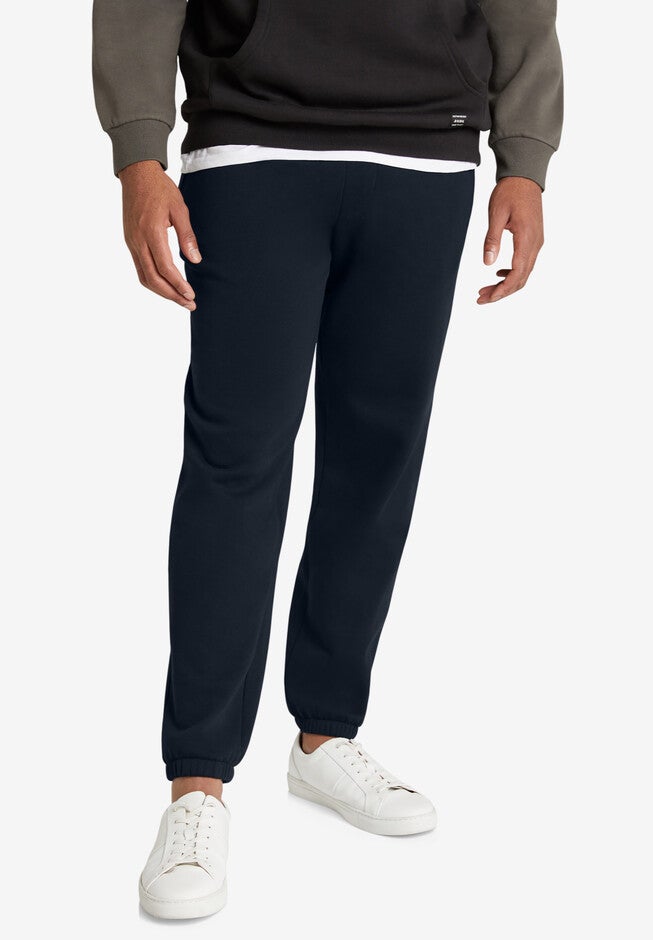 Holt Fleece Trackpants, BLACK, hi-res image number null