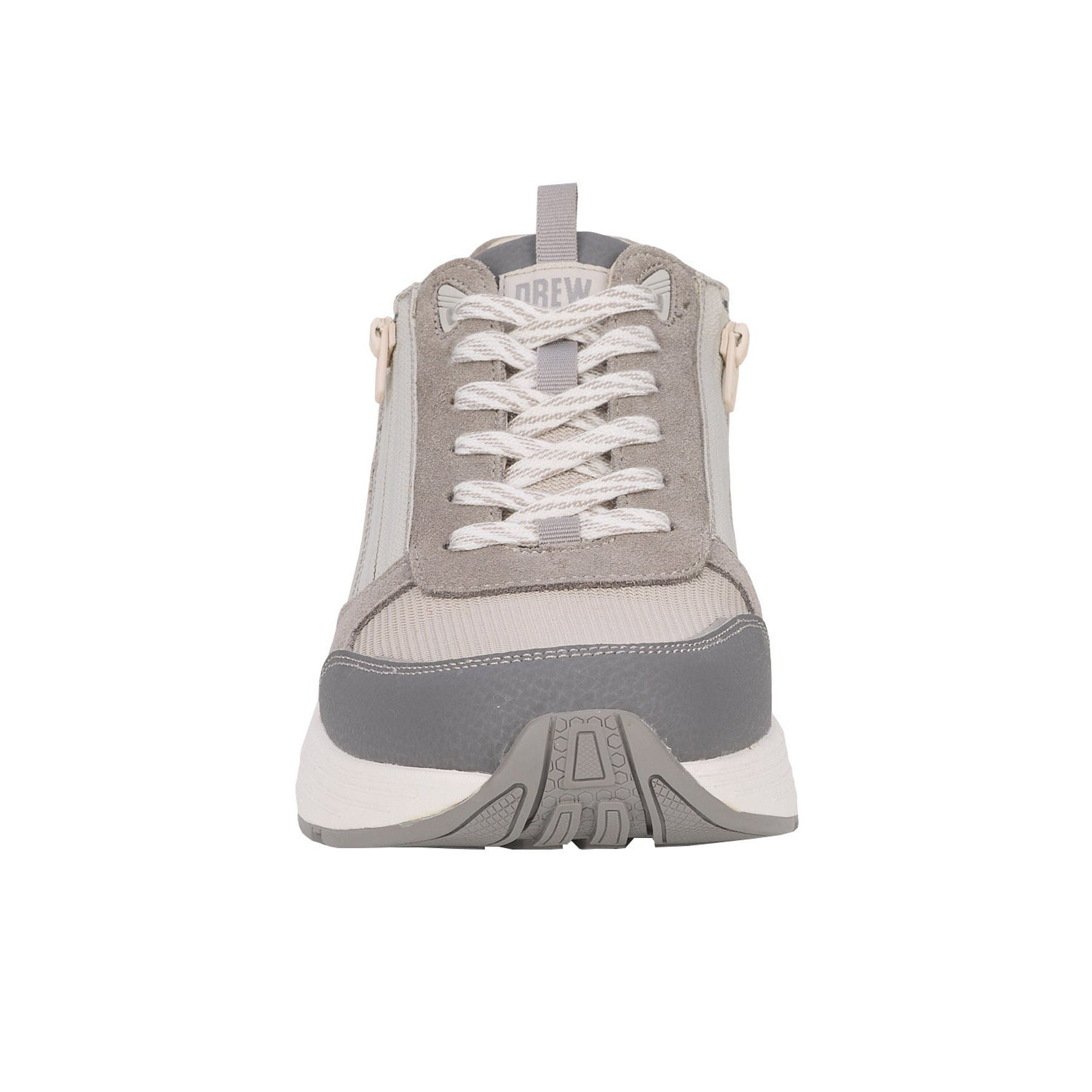 Miller Double Zip Sneaker, GREY WHITE, alternate image number 4