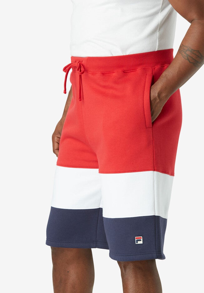 Colorblock Fleece Shorts, , alternate image number null