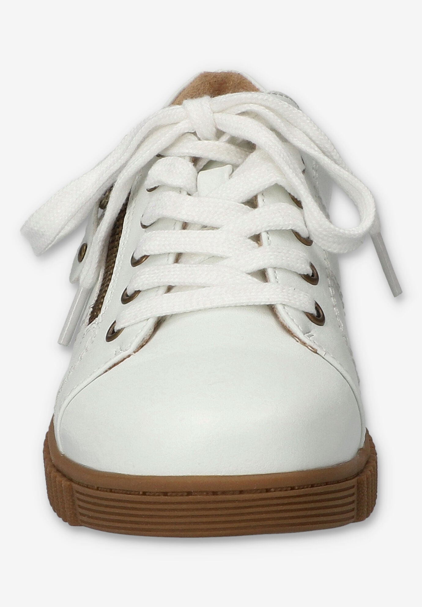 Novie Platform Sneaker, WHITE, alternate image number 3