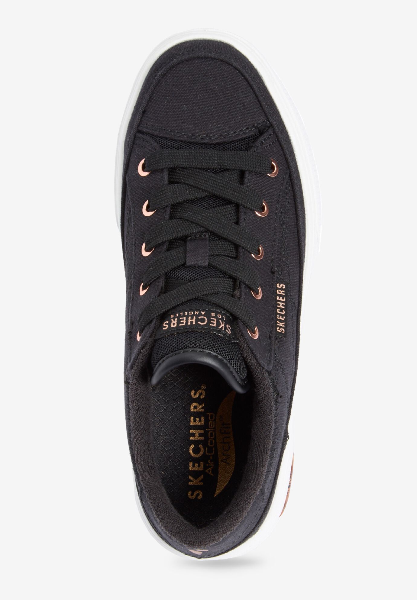 The Arcade Slip On Arch Fit Sneaker, BLACK, alternate image number 4