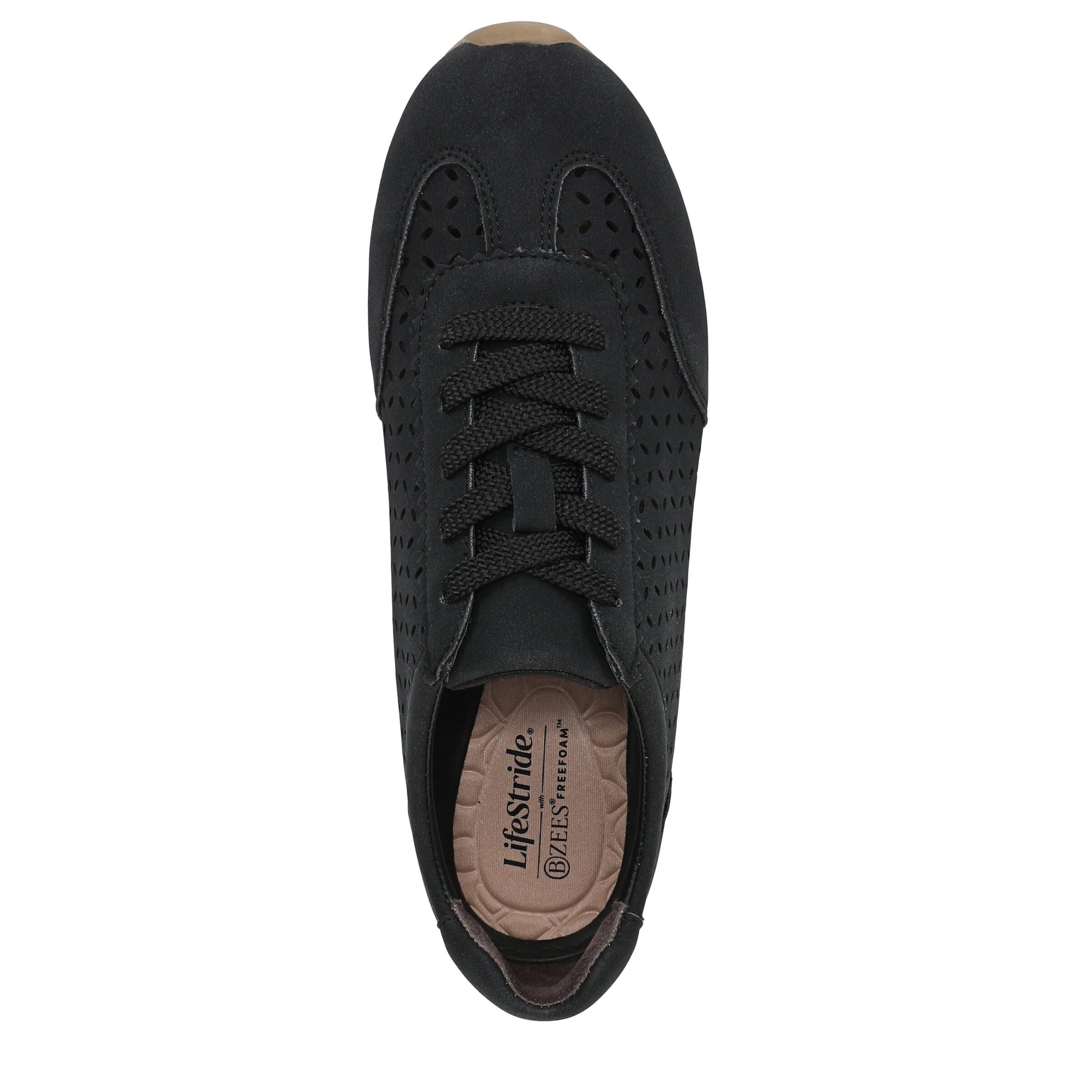 Forsythia Lace Up Sneaker, BLACK, alternate image number 6