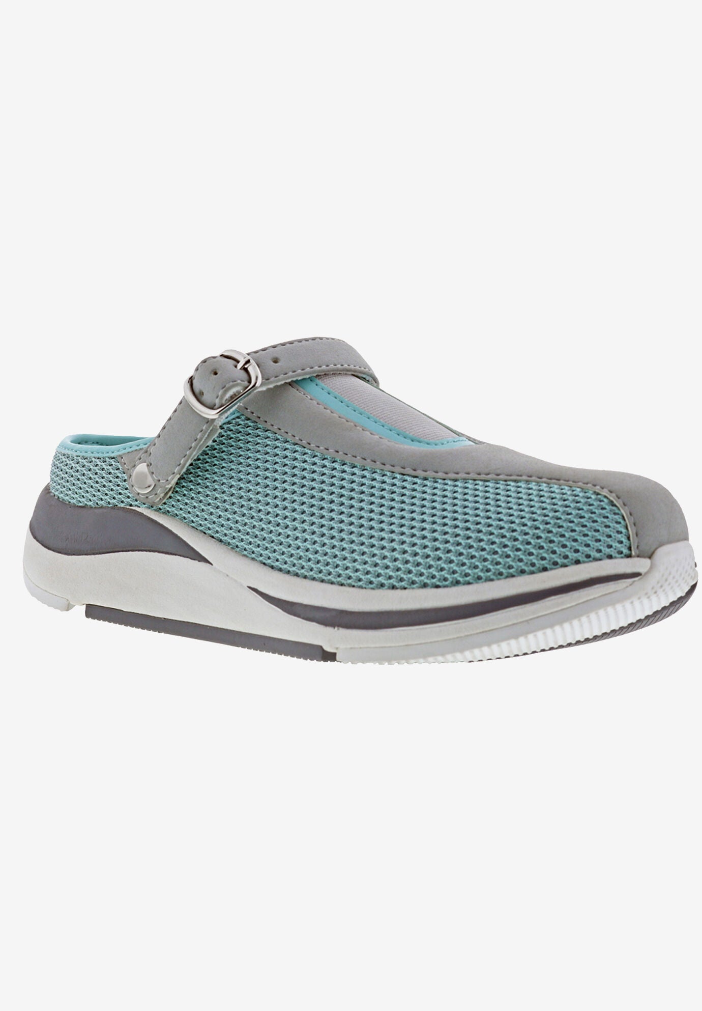 Pursuit Convertible Slingback Mule, TEAL MESH COMBO, hi-res image number 0