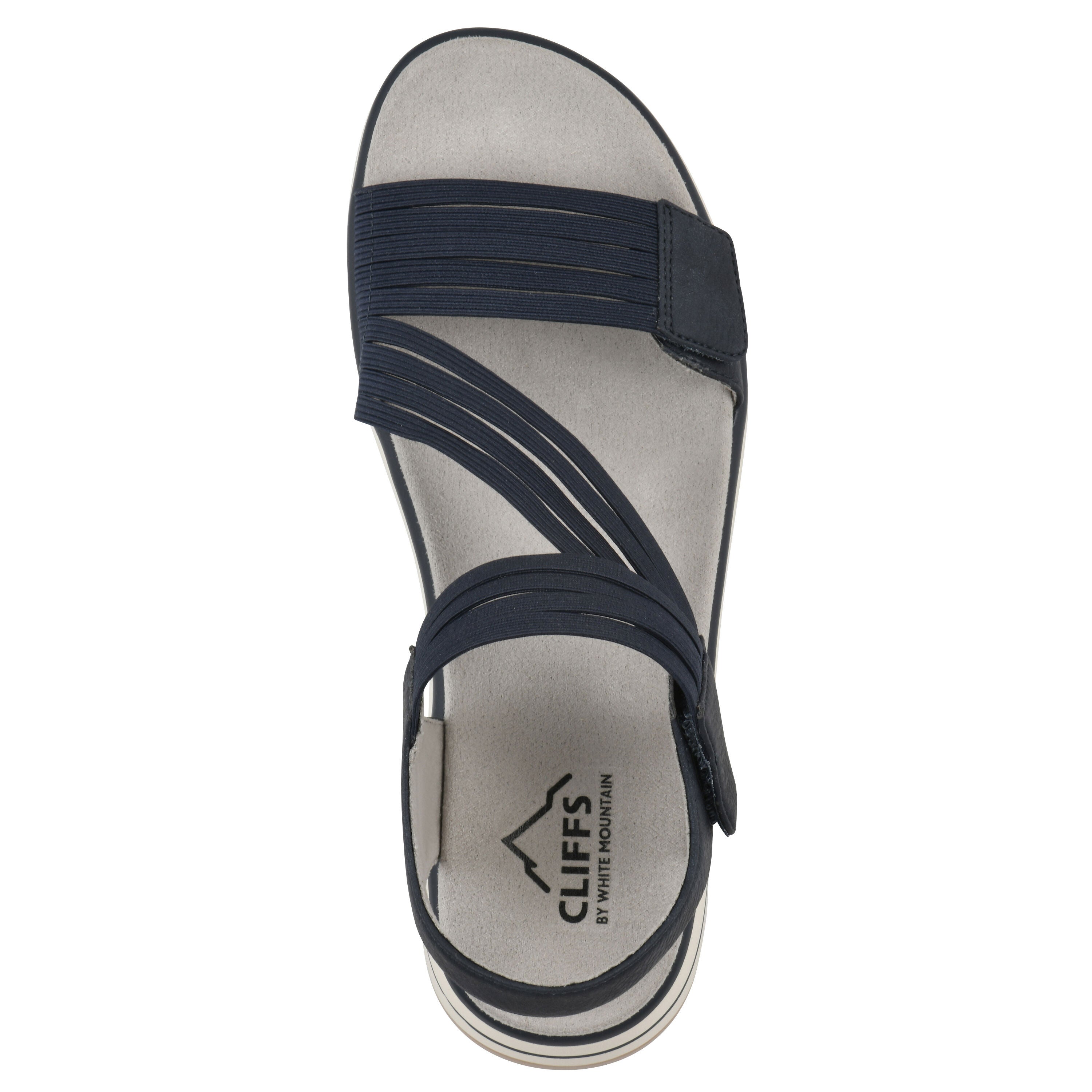 Hapford Athleisure Sandal, NAVY NUBUCK, alternate image number 4