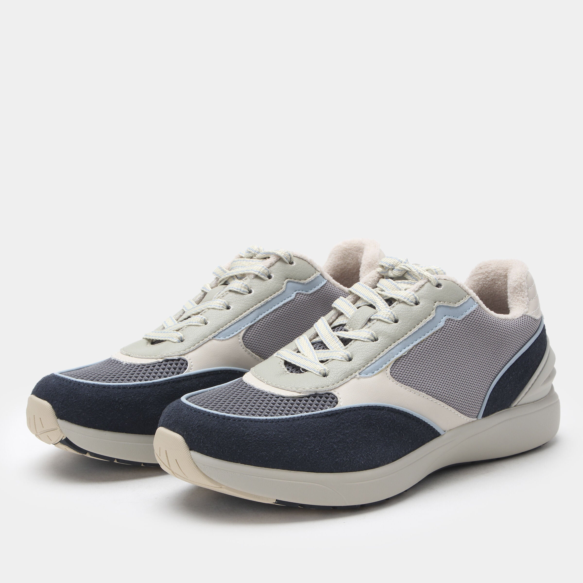 Embyr Fashion Retro Tennis Shoe, BLUE, hi-res image number 0