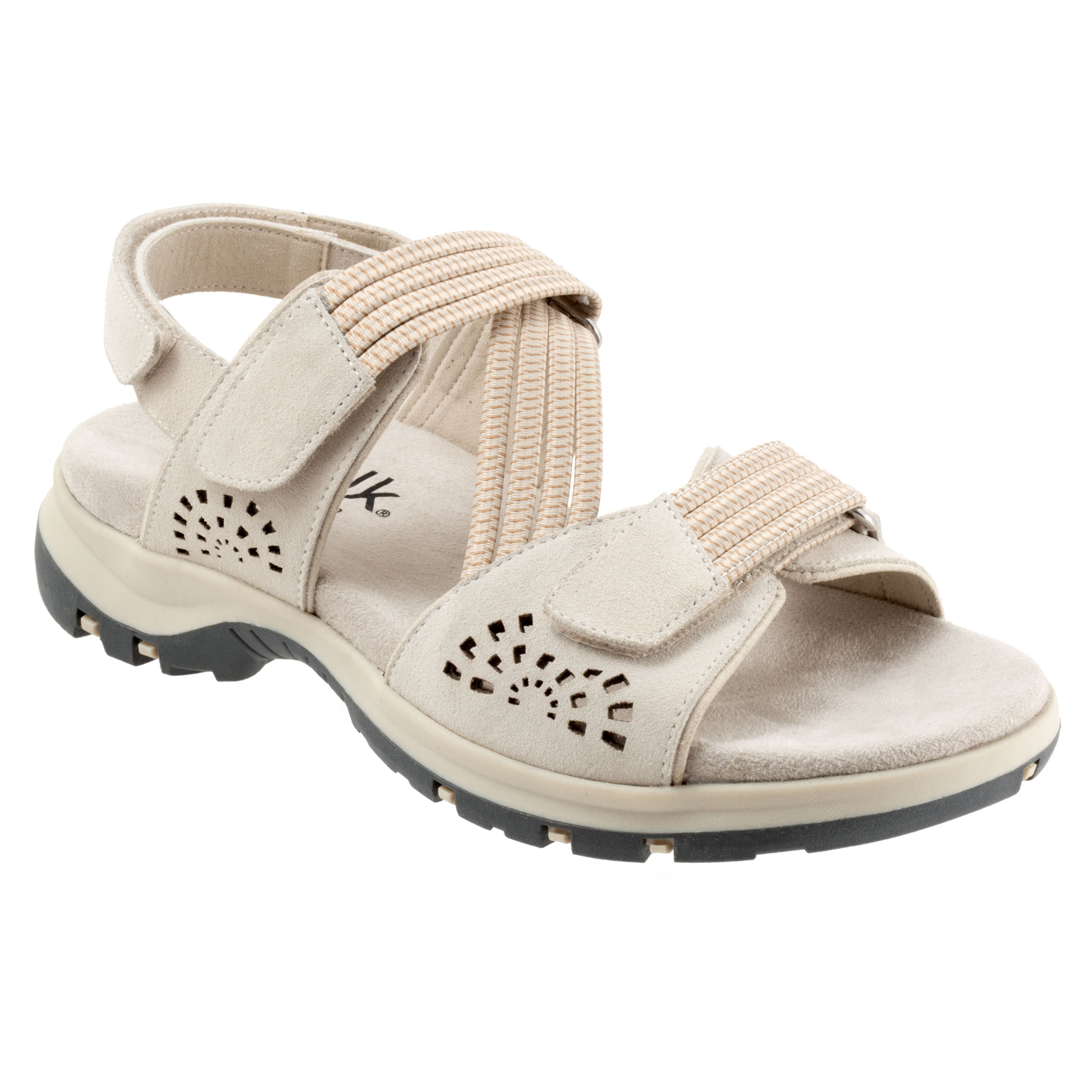 Oahu Sandal, ARMY FAUX SUEDE, hi-res image number 0