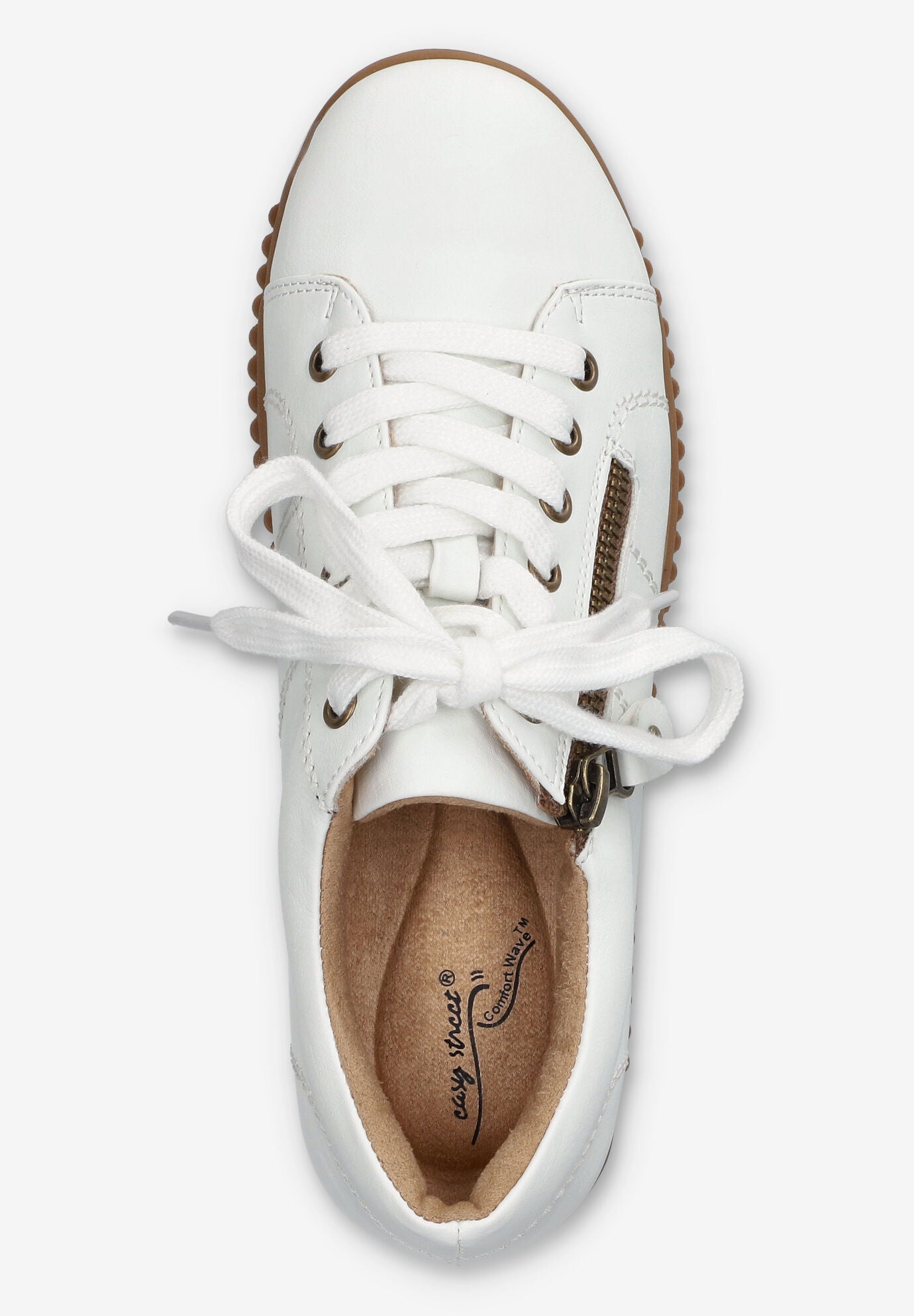 Novie Platform Sneaker, WHITE, alternate image number 6