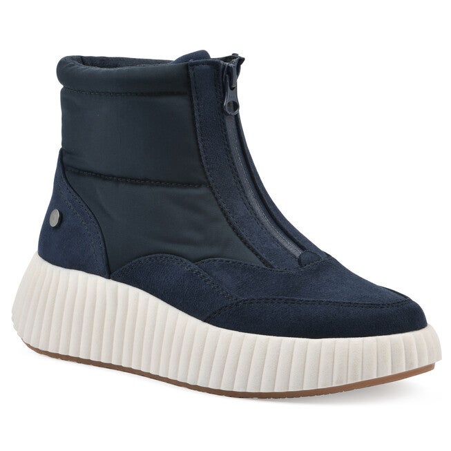 Downtown Platform Sneaker Bootie, NAVY MULTI, hi-res image number null