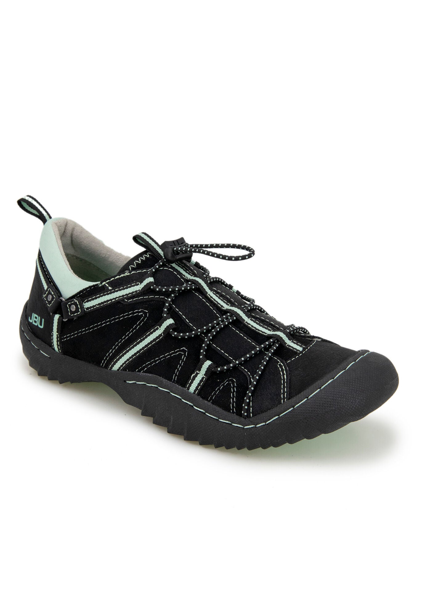 Synergy Casual Flat, BLACK MINT, hi-res image number 0