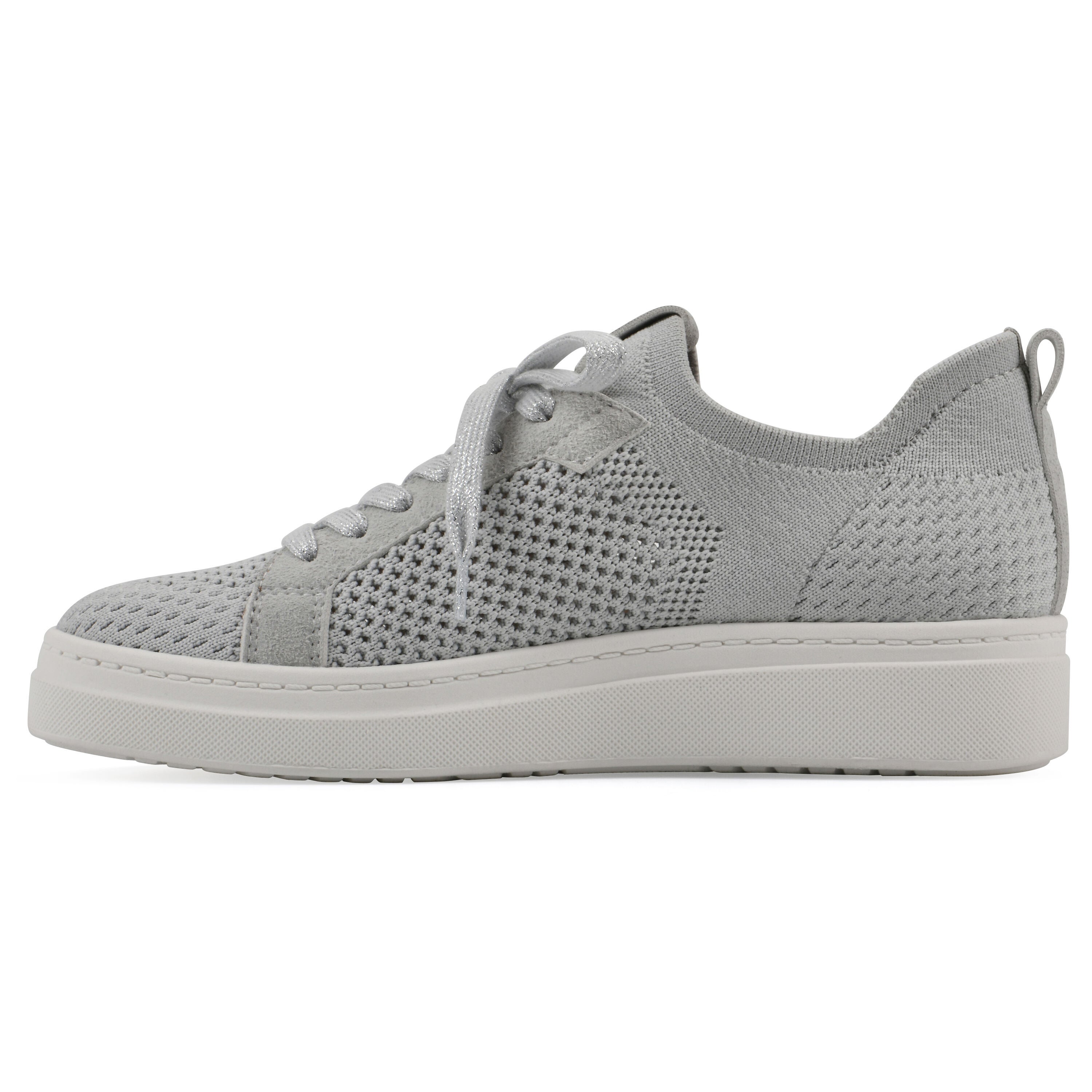 Uncut Slip On Sneaker, LIGHT GREY FABRIC, alternate image number 3