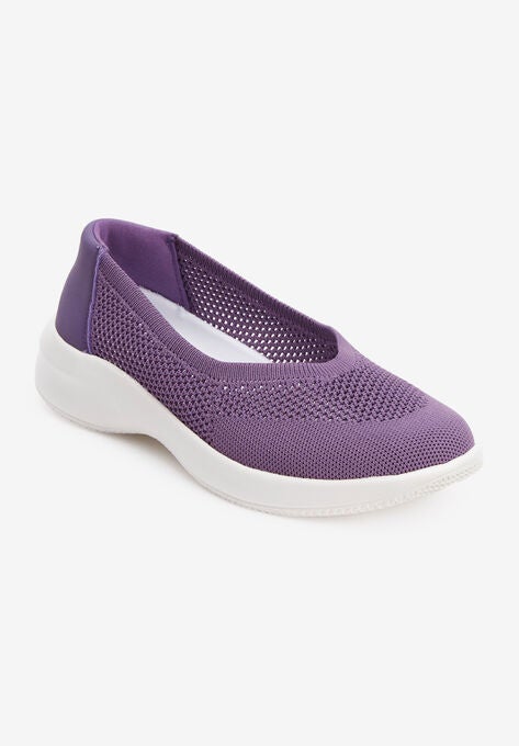 CV Sport Laney Sneaker By Comfortview, SWEET GRAPE, hi-res image number null